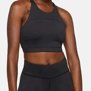 Outdoor Voices Move Free Crop Top- Black